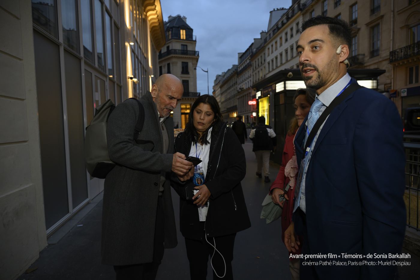 Avant-première du film Témoins, Pathé Palace Paris