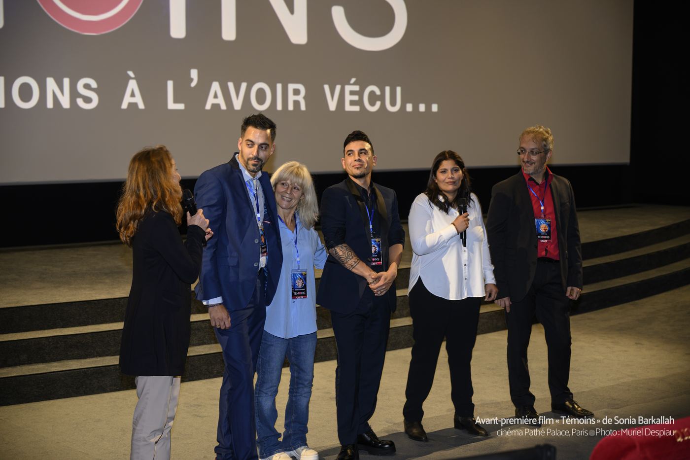 Avant-première du film Témoins, Pathé Palace Paris
