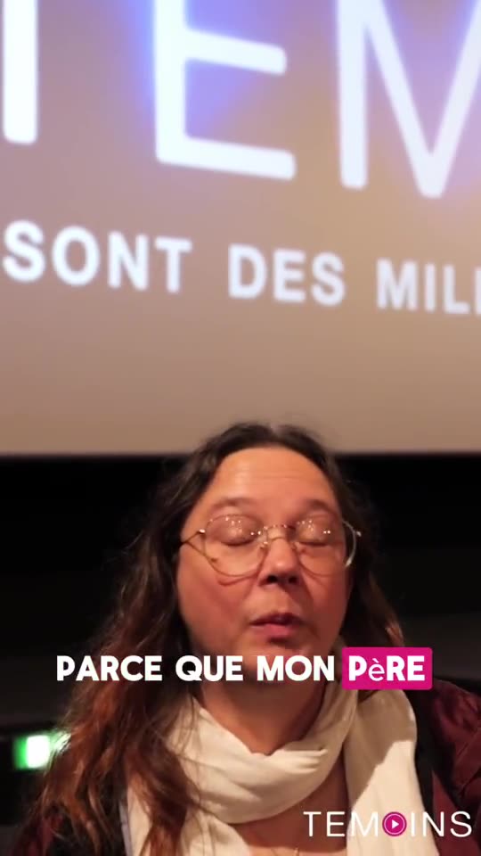 Réaction spectateur : « Parce que mon père »