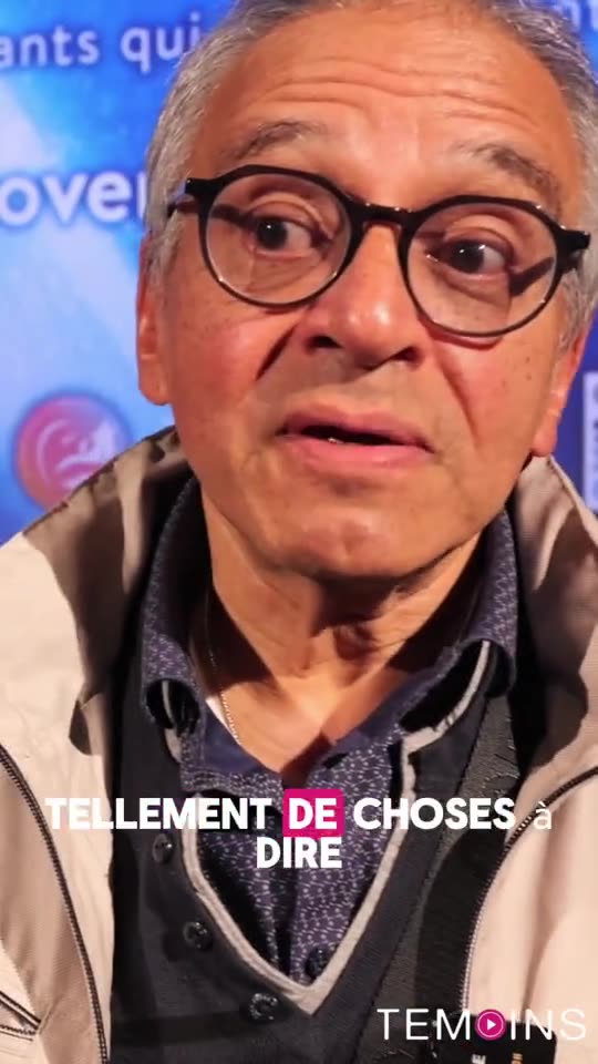 Réaction d'un spectateur après la projection de Témoins