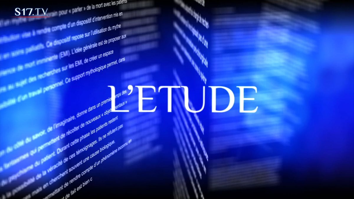Generique de la rubrique L'Etude