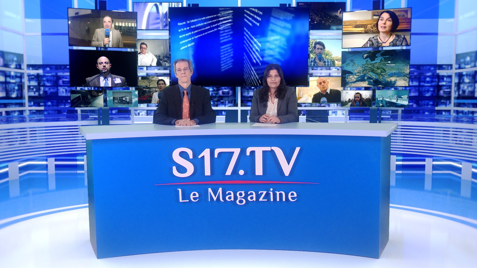 Plateau du Magazine de S17.TV