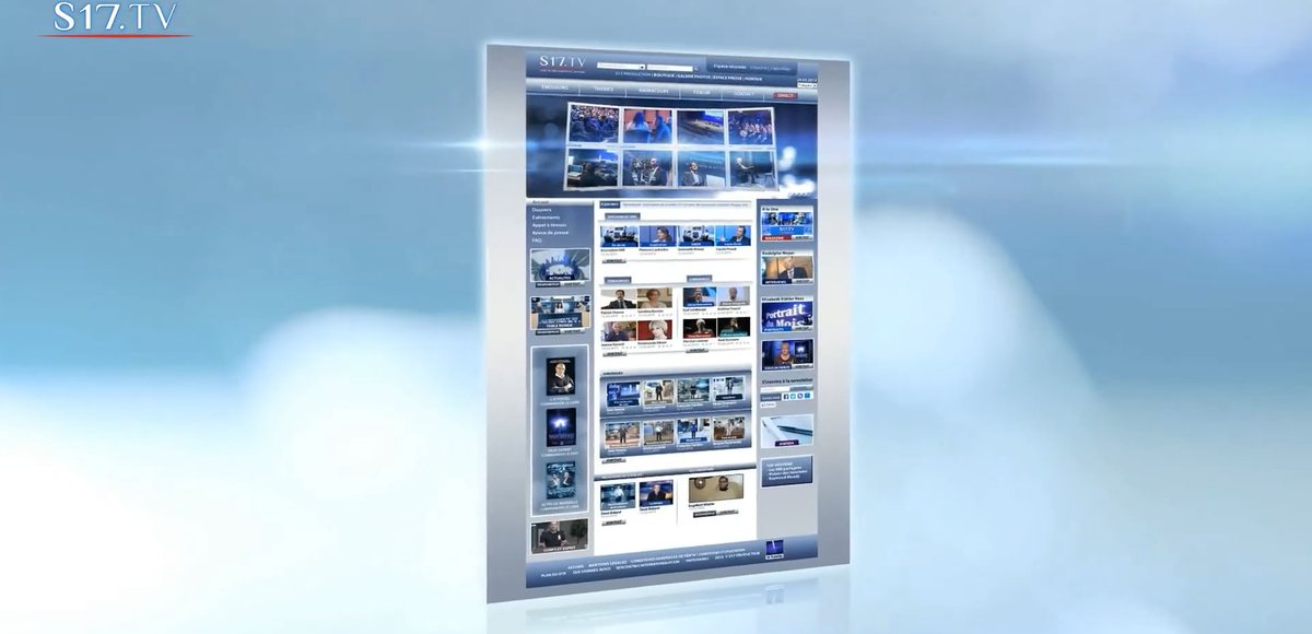 Page d'accueil du site S17.TV