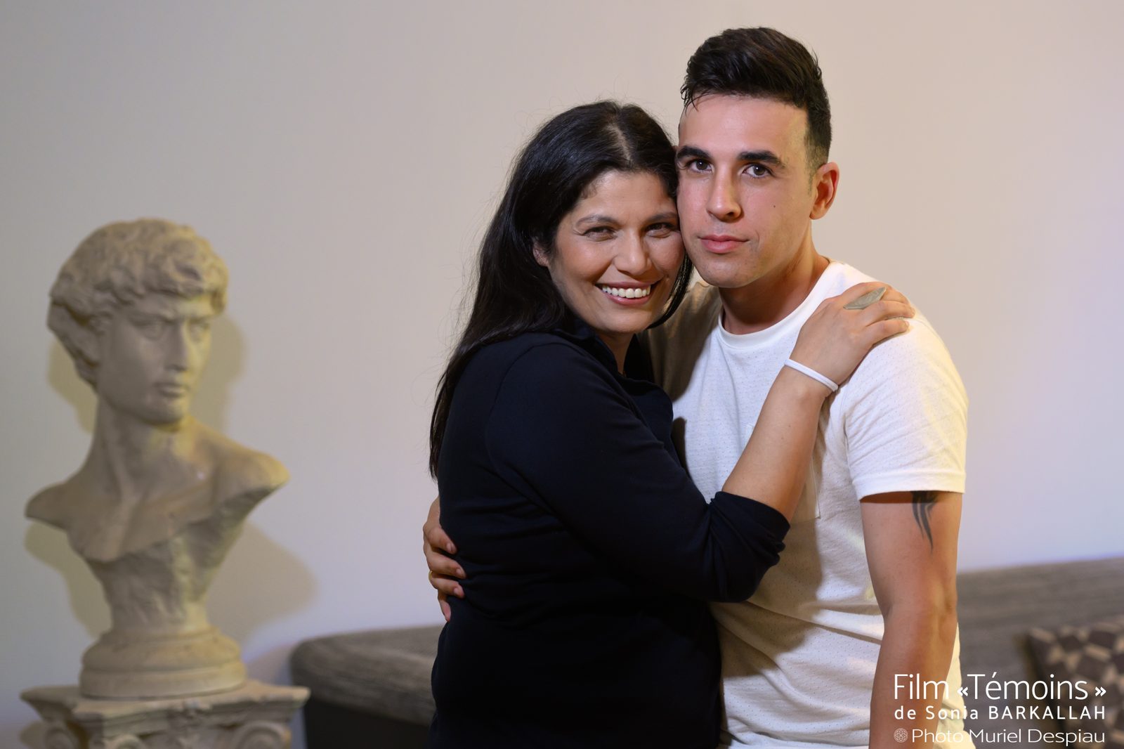 Sonia Barkallah et Tony Di Vietri, coproducteur du film